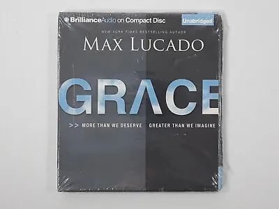 Max Lucado - Grace Unabridged Audio Book (3-Disc CD 2014) - NEW SEALED • $19.95