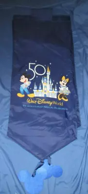 MAGIC KINGDOM / MICKEY MOUSE Disney Parks Exclusive~50th Anniversary Door Banner • $89.99