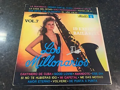 Los Millonarios Vol 7 “19exitos Bailables” On Fuentes Records Vg+ • $7.99