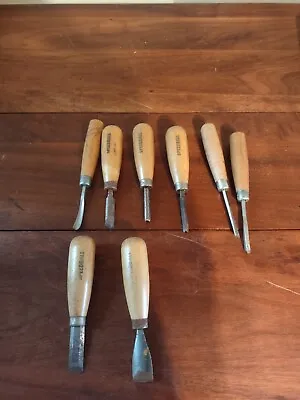 Vintage SpeedBall & Craftsman Wood Carving Tools (Gouges) 8-Tools • $30