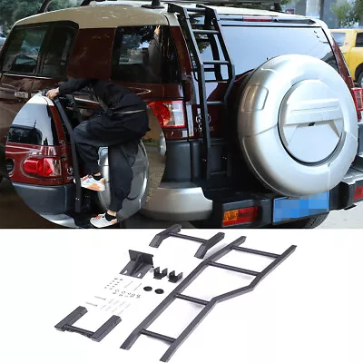 Back Rear Tail Door Roof Ladder Climb Basket For Toyot FJ Cruiser 2007-2021 • $279.99