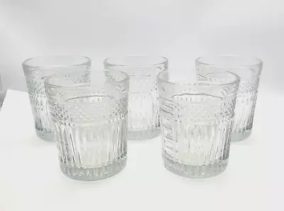 5 LIBBEY RADIANT 12oz DOUBLE OLD FASHIONED JUICE TUMBLERS NEW W/tags USA • $42.46