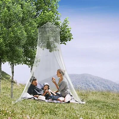 Large Mosquito Bug Net 12 X 8 Ft Great For Patios Picnics Beds Hangs From Ring • $12.99