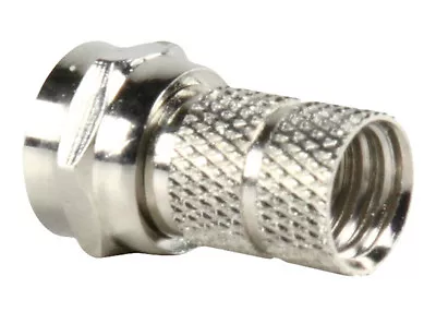 £1.96 • Buy 7mm F Connector Screw On Type For TV Aerial Satellite Connections F-type Plug
