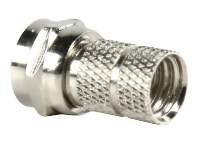 7mm F Connector Screw On Type For TV Aerial Satellite Connections F-type Plug • £1.96