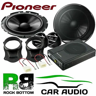 Ford Transit Connect 2013 On Pioneer Front Car Speakers & 300W Underseat Sub Kit • £239.95