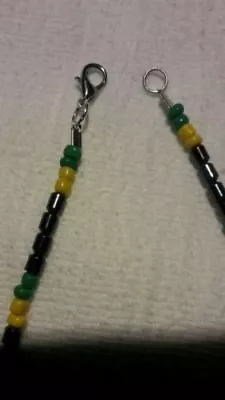 NEW: Jamaican Colours Hematite And Seed Beads Necklace • $11