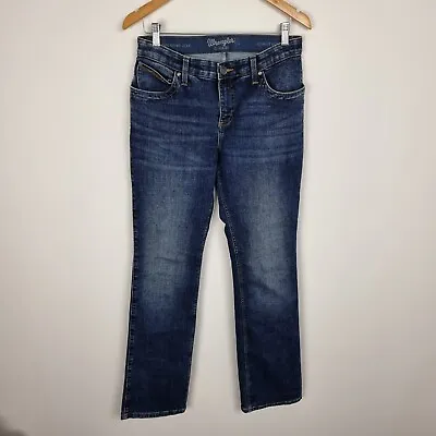 Wrangler Q-Baby Ultimate Riding Jeans Size 7 X 34 • $39.99