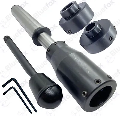 Lathe Tailstock Die Holder Set Floating Type MT3 Shank 13/16  1 1-5/16 1-1/2  • £34.79