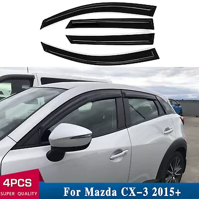 Luxury Weather Shields Weathershields Window Visors For Mazda CX-3 2015+ • $43.99