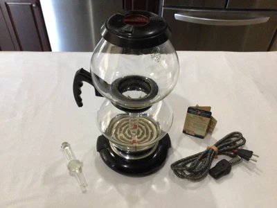 $84.95 • Buy Vintage 1940's General Electric GE Pyrex Vacuum Siphon Coffee Maker Brewer 1940s