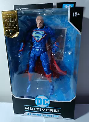 Lex Luthor Power Suit (Gold Label) DC Multiverse 7 Inch Figure • $55