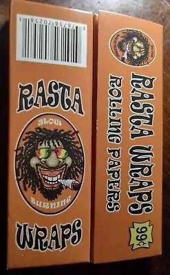 $7.50 • Buy Rasta Single Wide/70mm Slow Burning Original Rolling Papers 5 Packs