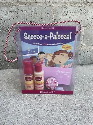 American Girl Snooze-a-Palooza! Sleepover Kit - Book & Lotions - NEW IN BOX • $16
