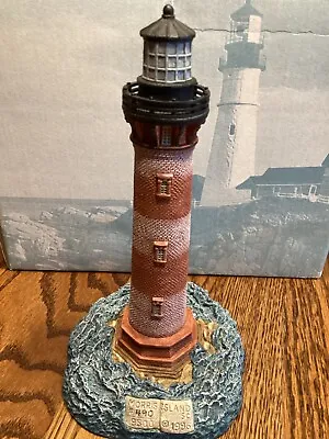 Harbour LightsYounger Lighthouse #190 Morris Island (Now) South Carolina 96 COA • $26.99