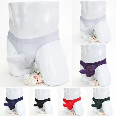 £6.10 • Buy Boxer Shorts Briefs Men's Men's Shorts Atmungsaktiv Beathable See-through