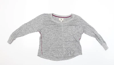 £5 • Buy Night Owl Womens Grey Roll Neck Viscose Pullover Jumper Size M