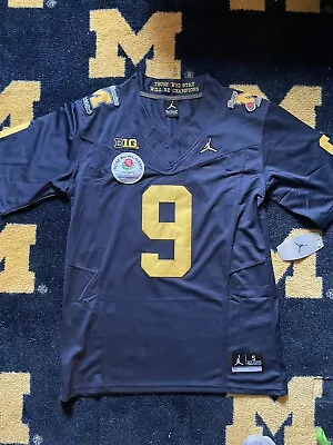 Michigan Wolverines 2024 Rose Bowl Jersey JJ McCarthy (Size Large) • $100