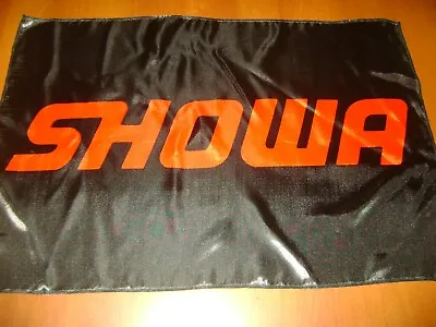 SHOWA 20x30  Flag Banner Motocross Shop Decor RACE Bike Enduro Cross Moto Shock • $12.99