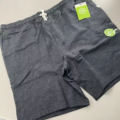 Reef Wade French Terry Shorts Mens XL Dark Grey Fleece Pockets Gym Workout • $17.52