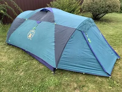 Four 4 Person Coleman Yukon Tent Camping Festival Family • £75