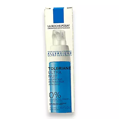 La Roche-Posay Toleriane Ultra Night Soothing Moisturizer 0% 40ml/1.35fl.oz. New • $23.95