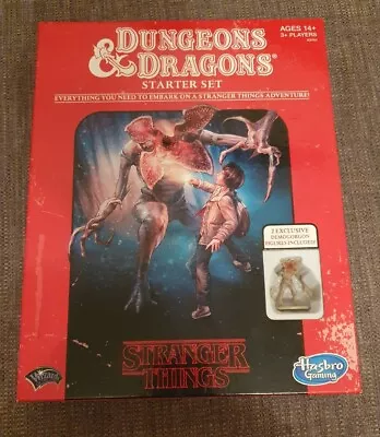 £70 • Buy Dungeons & Dragons Stranger Things Starter Set - Unused - D&D Hasbro Netflix 