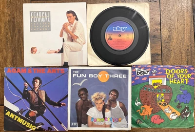 £1 • Buy 80’s Various Vinyl 7” Singles Adam And The Ants Etc...