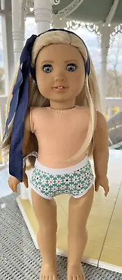 American Girl Doll Custom Jess Mold Gorgeous Custom Blue Eyes Blonde Hair • $99.99