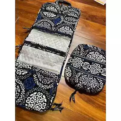 Vera Bradley Travel Set Makeup Bag Toiletries Hang Up Bag  • $25