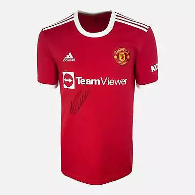 Cristiano Ronaldo Signed Manchester United Shirt 2021-22 Home [Front] • £659.99