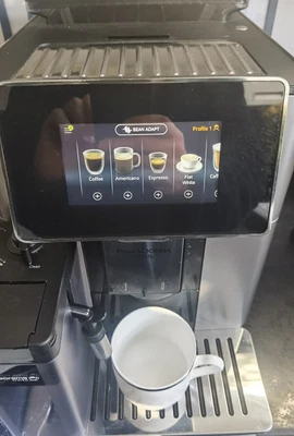 £649 • Buy DeLonghi PrimaDonna Soul Coffee Machine ECAM610.55.SB Lattecrema System