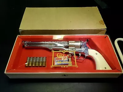  Hubley Colt 45 Cap Gun Pistol With Original Display Box And Box Cover • $350