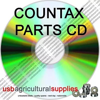 £4.99 • Buy Countax K-series Tractor Mower Parts Lists Cd All Diagrams, Operators Guides Etc