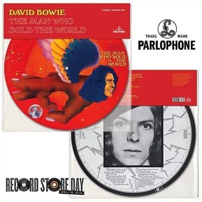 David Bowie - Record Store Day 2016 The Man Who Sold The World Picture Disc Lp-- • £40