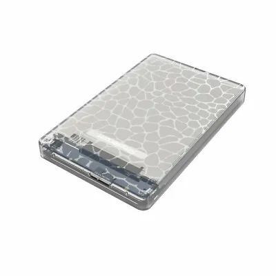 $11 • Buy Compact Tool-Free 2.5'' SATA To USB 3.0 HDD/SSD Enclosure (CLEAR Colour Only)