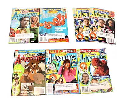 Disney Adventures Magazine Lot Of 6 Partial Year 2003 Plus A Duplicate Issue • $20.99