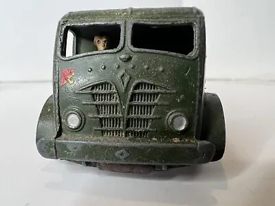 Dinky Toys #622 10 Ton Army Truck W/Driver 1950's Vintage Diecast Toy  • $22.08