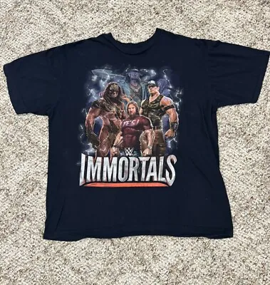 2016 WWE Immortals Wrestling T-shirt Size Large Cena Kane Undertaker Daniel • £19.28