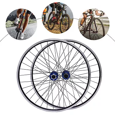 27.5  Mountain Bike Wheelset Rim Disc Brake MTB Wheelset  Aluminum Alloy • $90.24