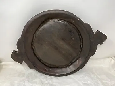 Antique Wooden Kitchenware Dough Kneading Parat Bowl Original Old Hand Carved • $32.50