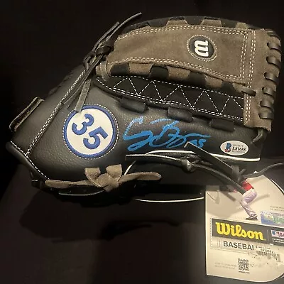 Cody Bellinger Signed Baseball Glove Beckett Authenticity • £400.53