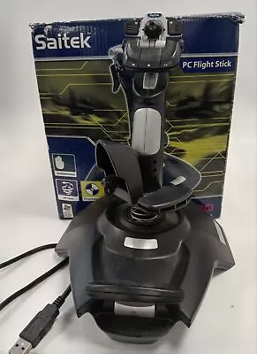 Saitek P C Flight Stick Controller ST290 Pro Usb Connect 3D Twist Spares Repairs • £1.99