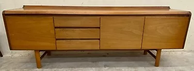 Danish Teak 3 Door 3 Drawer Sideboard CS S87 • £342