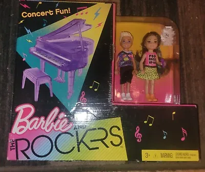 Barbie And The Rockers Concert Fun Piano W/Chelsea & Boy *Open Box* • $49.99