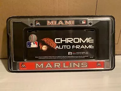 Miami Marlins MLB License Plate Frame RICO • $19.99