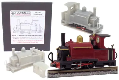 Fourdees Later Pioneer Locomotive 'Gladstone' 009 / OO9 Kit For Kato Chassis • £27.49