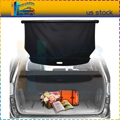 Black Retractable Rear Trunk Cargo Tonneau Cover Fits Mitsubishi Outlander Sport • $85.14