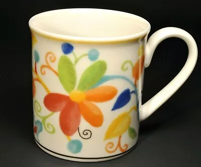 Villeroy & Boch Wonderful World Ipanema Porcelain Coffee Mug Colorful Floral • $79.95