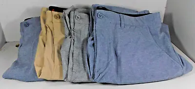 Lot Of Four Men's Shorts Size 34 L  Various Colors Johnston Murphy • $27.96